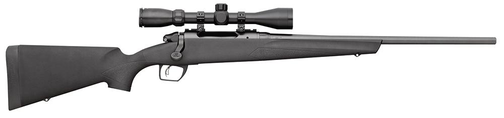 Remington 783 Bolt Action Rifle Package 85842, 243 Winchester, 22", Black Synthetic Stock, Black Finish, 4 Rds