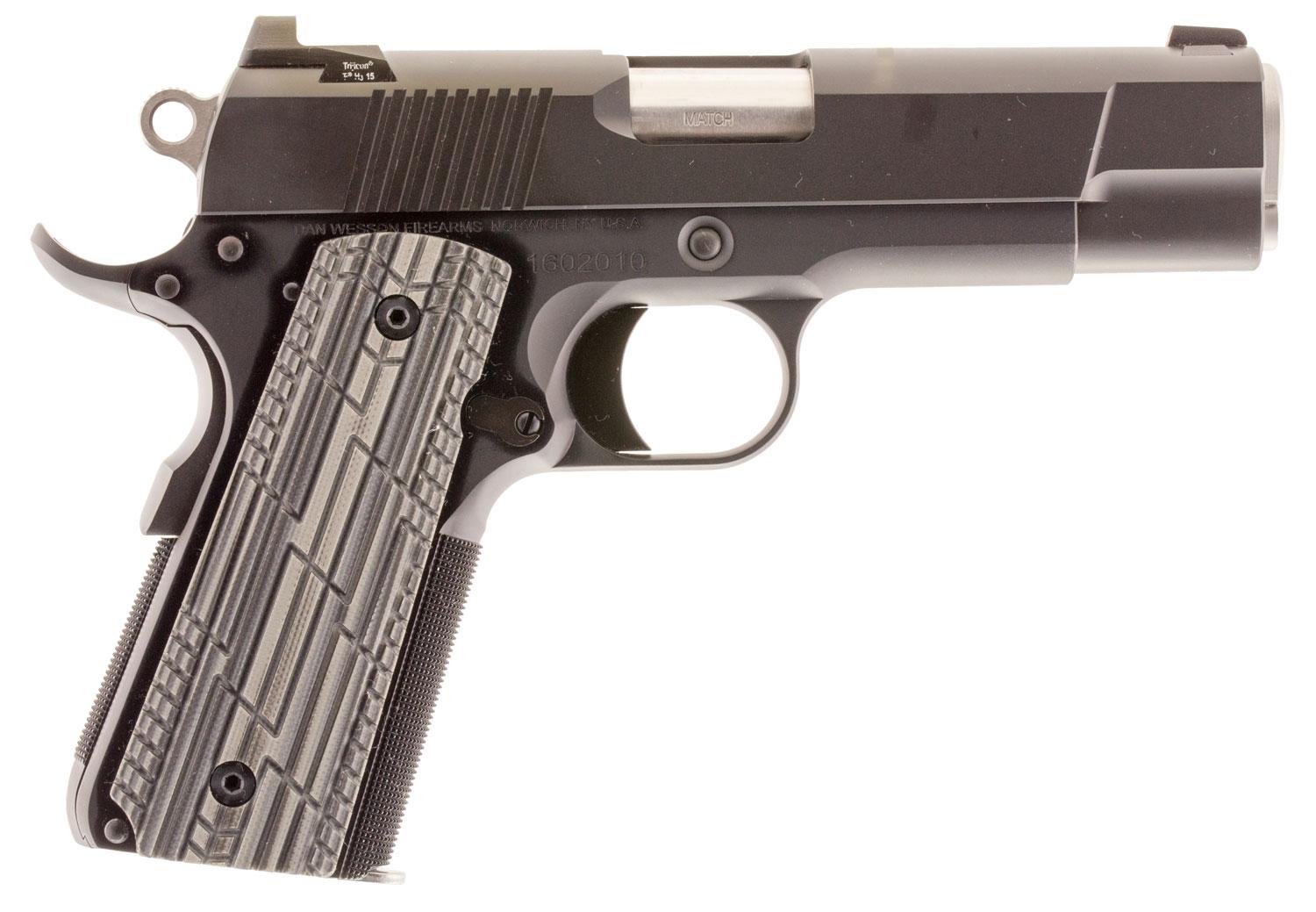CZ-USA Dan Wesson 1911 Valkyrie Pistol 01865, 9mm, 4.25", Slimline G10 Grips, Black Finish, 9 Rds