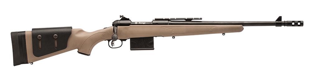 Savage 11 Scout Rifle 22443, 308 Winchester, 18", Accustock Flat Dark Earth Stock, Black Finish, 10 Rds