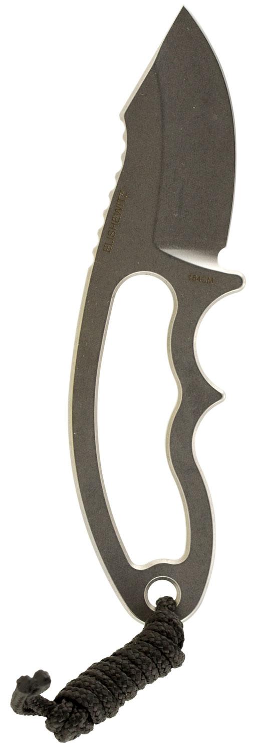 Hogue EX-F03 Clip Point Fixed Knife w/Plain Blade & Stainless Steel Handle (35370)