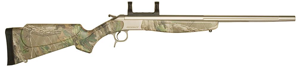 CVA Scout V2 Rifle CR4912S, 35 Whelen, 25", Realtree Xtra Stock, Stainless Finish