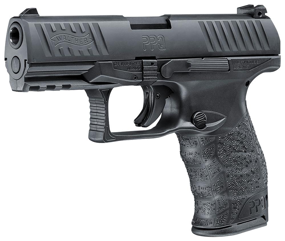 Walther PPQ M2 Pistol 2796067, 9mm, 4", Black Poly Grip/Frame, Black Finish, 10 Rds