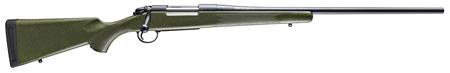 Bergara B-14 Hunter Bolt Action Rifle B14S103, 243 Winchester, 22", Green Synthetic Stock, Blued Finish