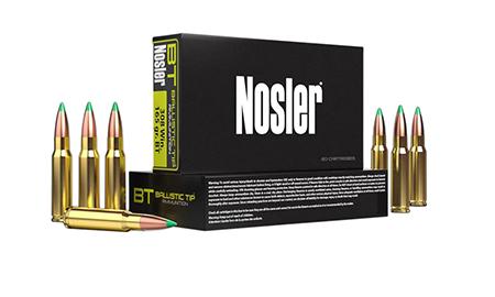 Nosler Ballisitic Tip Rifle Ammunition 40068, 30-06 Springfield, Ballistic Tip, 125 GR, 3100 fps, 20 Rd/Bx