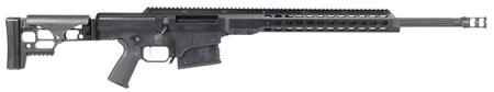 Barrett MRAD Bolt Action Rifle 14355, 338 Lapua Mag, 24", Folding Black Stock, Black Finish, 10 Rds