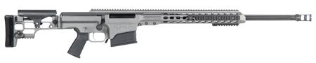 Barrett MRAD Bolt Action Rifle 14388, 338 Lapua Mag, 26" Fluted Barrel, Folding Gray Stock, Gray Cerakote/Black Phosphate Finish, 10 Rds