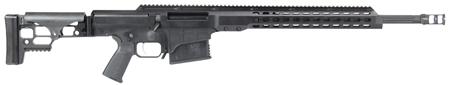 Barrett MRAD Bolt Action Rifle 14345, 308 Winchester, 22" Fluted Barrel, Folding Black Stock, Black Finish, 10 Rds