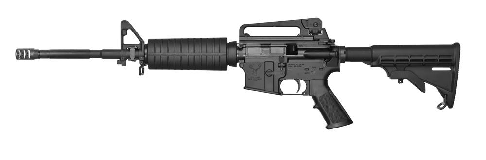 Stag Arms Model 1 Left-Handed Semi-Auto Rifle SA1L10, 223 Remington/5.56 NATO, 16", Fixed Black Stock, Black Hard Coat Anodized Finish, 10 Rd