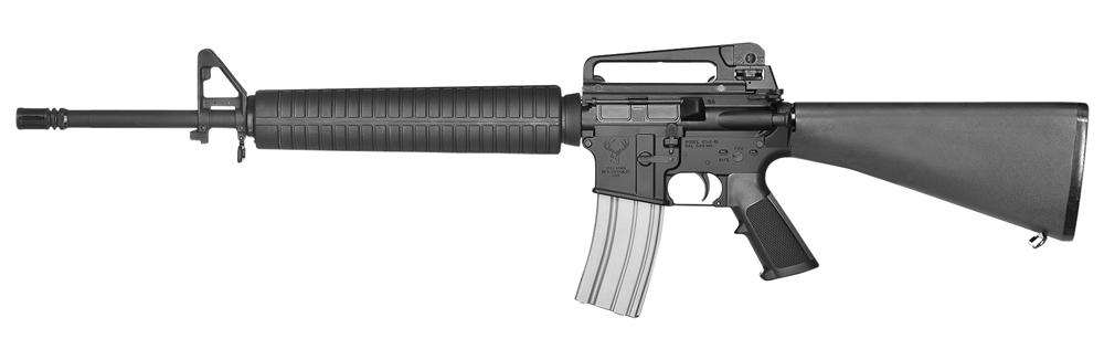 Stag Arms Model 4 Left-Handed Semi-Auto Rifle SA4L, 223 Remington/5.56 NATO, 20", A2 Black Stock, Black Hard Coat Anodized Finish, 30 Rd