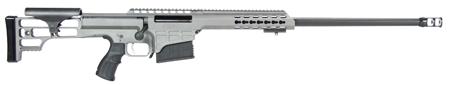 Barrett M98B Tactical Bolt Action Rifle 14802, 338 Lapua Mag, 24", Fixed Metal Gray Stock, Gray Cerakote Finish, 10 Rds