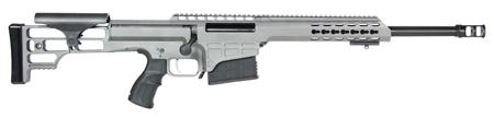 Barrett M98B Tactical Bolt Action Rifle 14804, 308 Winchester, 16", Fixed Metal Gray Stock, Gray Cerakote Finish, 10 Rds
