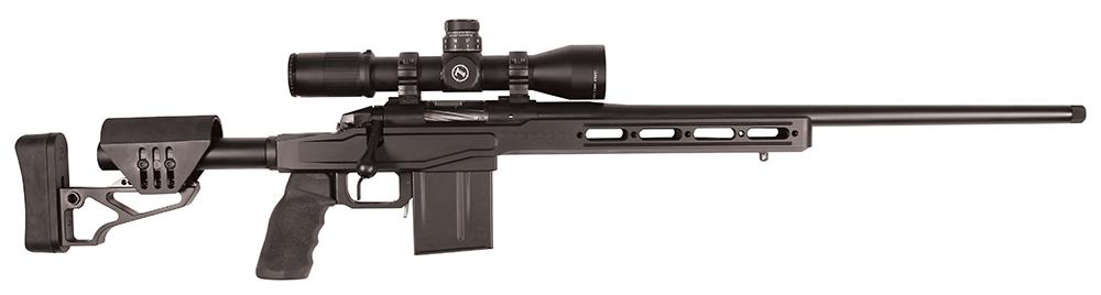 Bergara BPR-17 LRP Bolt Action Rifle BPR17308C, 308 Winchester/7.62 NATO, 20", Aluminum Black Stock, Black Finish, 5 Rds
