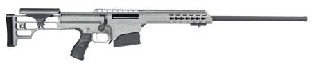 Barrett M98B Fieldcraft Bolt Action Rifle 4812, 338 Lapua Mag, 24", Gray Cerakote Finish, 10 Rds