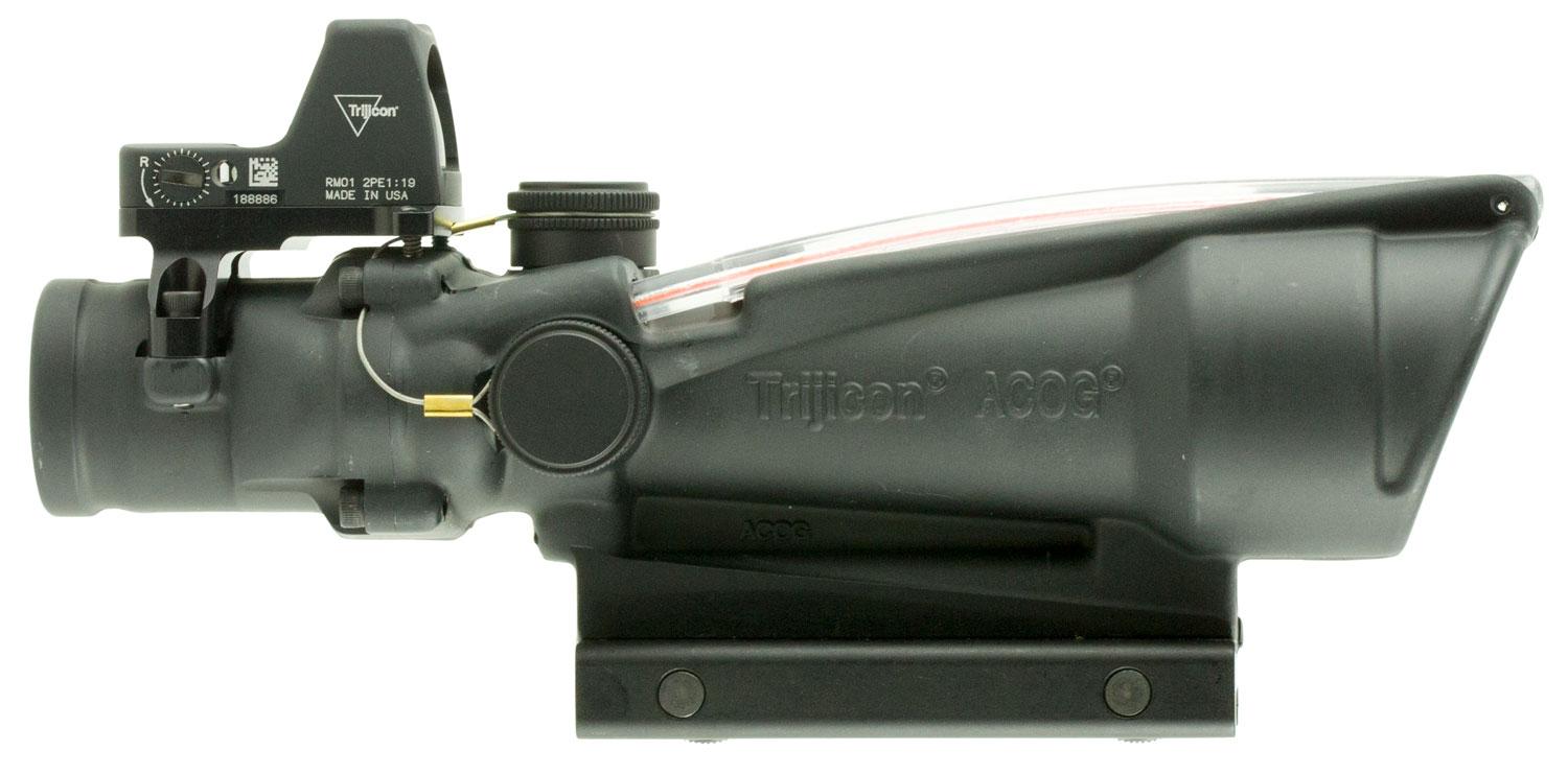 Trijicon ACOG Rifle Scope 100165, 3.5x, 35mm Obj, Black, Crosshair