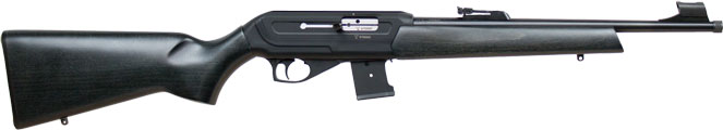 CZ-USA 512 Carbine 02261, 22 Winchester Magnum Rimfire (WMR), 16.5 in, Black Stock, Black Finish, 10 Rd