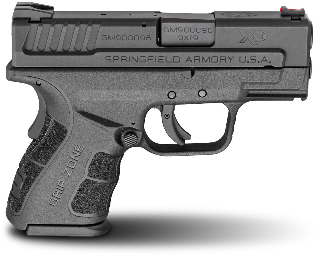 Springfield XD Mod.2 Essential Package Pistol XDG9801HC, 9mm, 3", Polymer Grips, Black Finish, 13 Rds