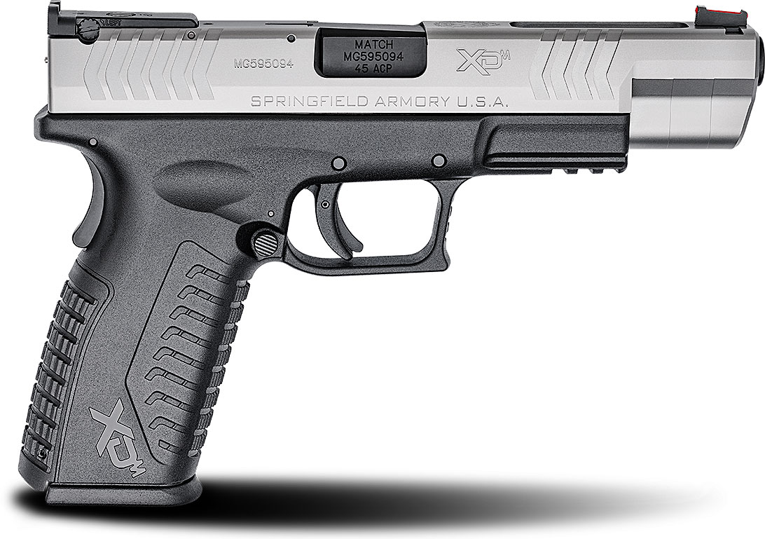 Springfield XDM Competition Series Essential Package Pistol XDM95254SHCE, 40 S&W, 5.25", Black Polymer Grip, BiTone Finish, 16 Rd