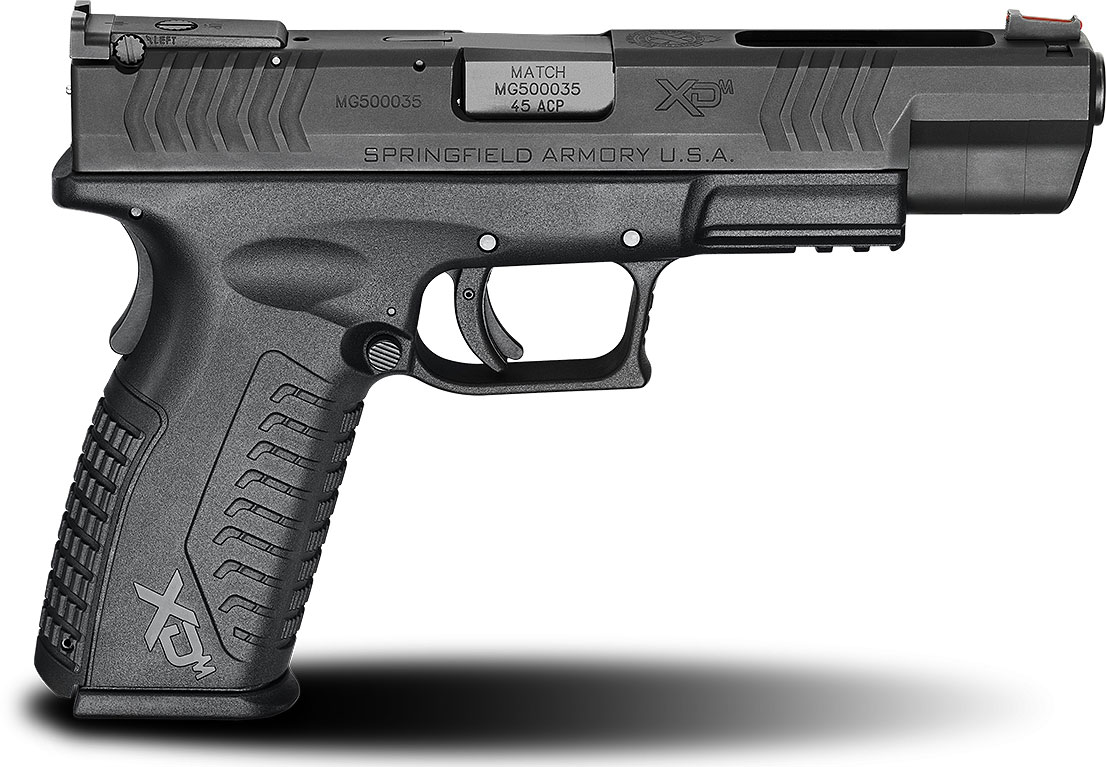 Springfield XDM Competition Series Essential Package Pistol XDM95259BHCE, 9mm, 5.25 in, Polymer Grip, Black Finish, 19 Rd