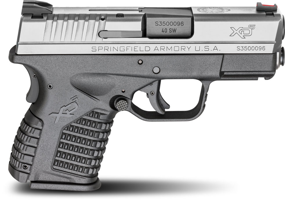 Springfield XDS Compact Essential Package Pistol XDS93340B, 40 S&W, 3.3