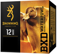 Browning BXD Waterfowl Extreme Distance Shotshells B193411240, 12 ga, 3-1/2", 1-1/2 oz, 1500 fps, BB Steel, 25 Rds/BX