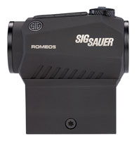 Sig ROMEO5 Red Dot Sight SOR52001, 1x20mm, 2MOA Dot, 0.5 MOA Adjustment, Graphite