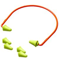 3M Hearing Protection, Orange Banded Earplugs, 28 dB (97065)