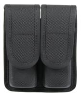 Blackhawk Cordura Double Mag Pouch, Nylon, Black, For Dbl Stack 9mm/40 Cal Mags (44A001BK)