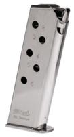 Walther PPK/S 380 Automatic Colt Pistol (ACP) 7 Round Nickel Detachable Magazine (2246011)