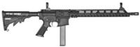 Stag Arms 9T Semi-Auto Rifle SA9T, 9mm, 16", 6-Position Black Stock, Black Hard Coat Anodized Finish, 32 Rd