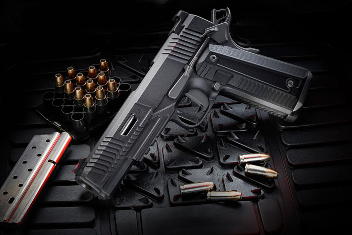 Nighthawk Custom Agent2 0360, 9MM, 5" Threaded, Railscales G10 Grips, Smoke Cerakote Finish, 10 Rds