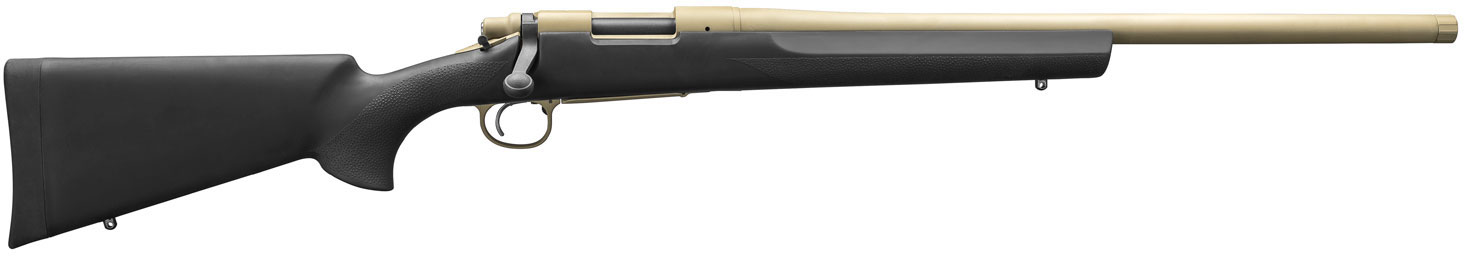 Remington 700 SPS Tactical Rifle 85551, 6.5 Creedmoor, 22", Black Overmold Stock, Tan Finish, 4 Rds