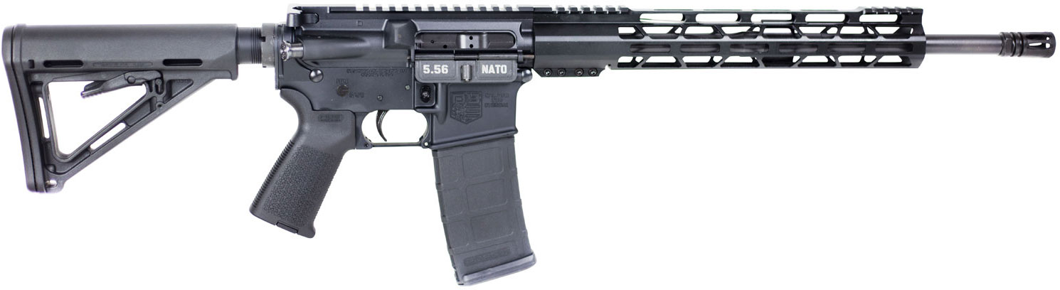 Diamondback DB15 Semi-Auto Rifle DB15CCMLB, 5.56 NATO, 16", 6-Position Black Stock, Black Hard Coat Anodized Finish, 30 Rd