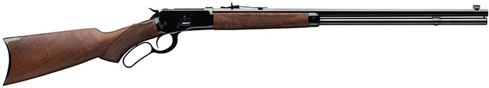 Winchester 1892 Deluxe Lever Action Rifle 534196137, 357 Magnum, 24 in, Walnut Stock, Blue Finish, 12 Rd