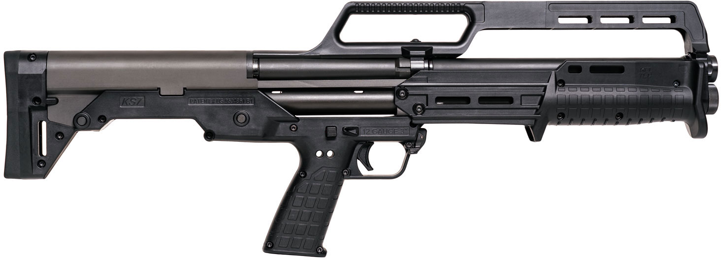 Kel-Tec KS7 BullPup Shotgun KS7BLK, 12 Gauge, 18.5 in, Chmbr, Black Synthetic Stock, Black Finish, 6 Rds