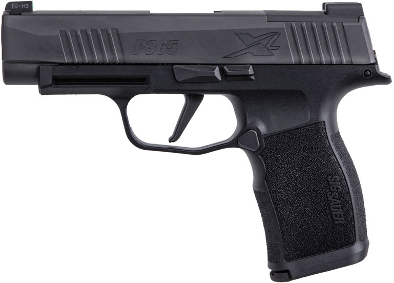 Sig P365 XL Pistol 365XL9BXR3, 9mm, 3.7 in, Polymer Grip, Nitron Finish, X-Ray 3 Sights, 12Rd