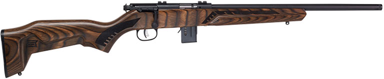 Savage Mark II Rimfire Rifle 96637, 17 HMR, 18", Bolt Action, Laminate Minimalist Stock, Blue Finish, 10 Rds