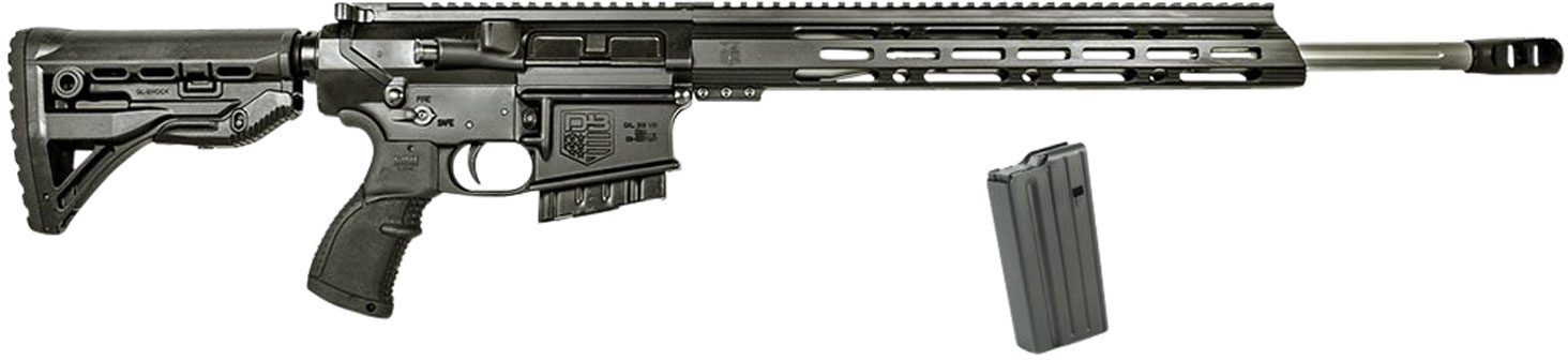 Diamondback DB10 Semi-Auto Rifle DB1065CDB, 6.5 Creedmoor, 20", Black Anodized Finish, 20 Rd
