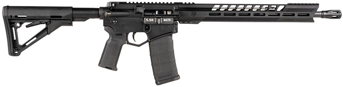 Diamondback DB15 Semi-Auto Rifle DB15BGB, 223 Remington-5.56 NATO, 16", Black Stock, Black Finish, 30 Rds