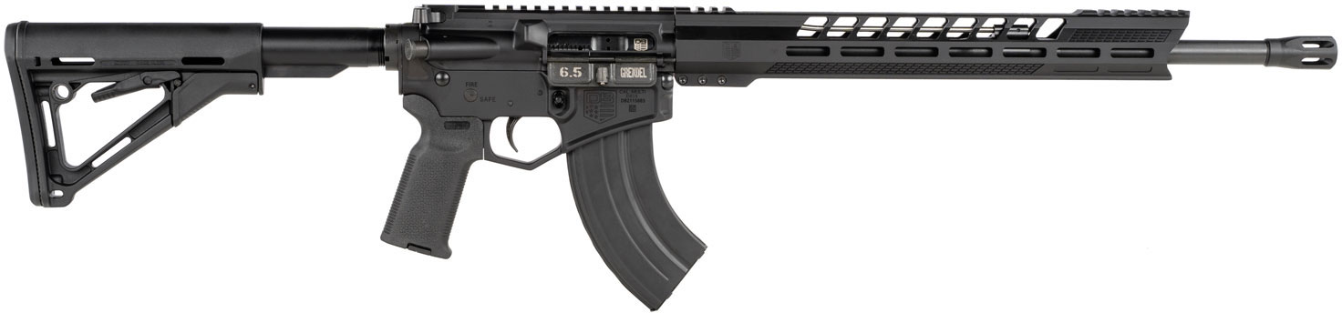Diamondback DB15 Semi-Auto Rifle DB1565BGB, 6.5 Grendel, 18", Black Stock, Black Finish, 28 Rds