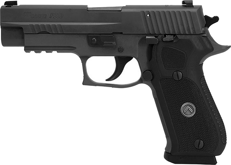 Sig Sauer P220 Full Size Legion SAO Pistol 220R510LEGIONSAO, 10mm, 5", Black G10 Grips, Gray Cerakote Finish, 8 Rds