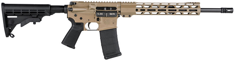 Diamondback DB-15 AR-15 Rifle DB15SSFDE, 223 Remington/5.56 NATO, 16 in, Collapsible Stock, FDE Finish, 30 Rd