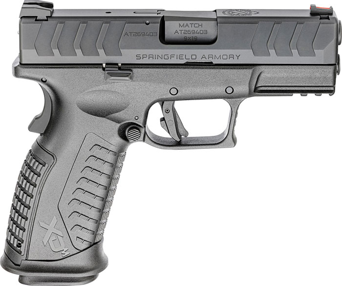 Springfield XD-M Elite Pistol XDME9389BHC, 9mm, 3.8 in, Polymer Grip, Black Finish, 20 Rd