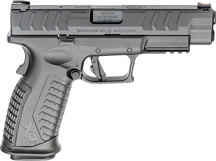 Springfield XD-M Elite Pistol XDME9459BHC, 9mm, 4.5 in, Polymer Grip, Black Finish, 20 Rd