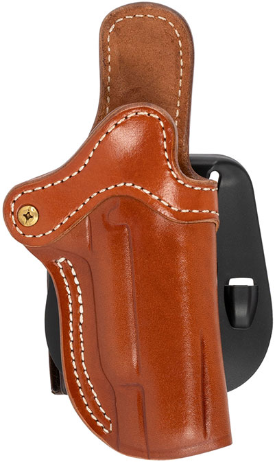 1791 Gunleather Optic Ready Paddle Hoster, Classic Brown, Right Hand, Multifit Size 1 (ORPDH1CBRR)