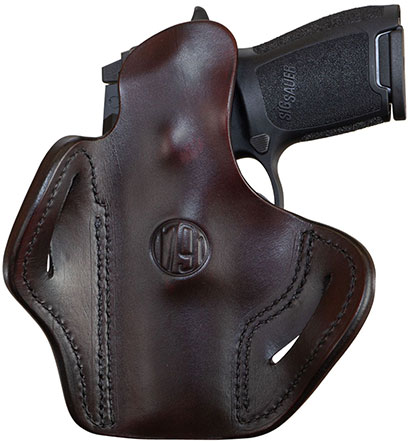 1791 Gunleather Optics Ready Belt Hoster, Signature Brown, Right Hand, Multifit Size 2.4S (ORBH24SSBRR)