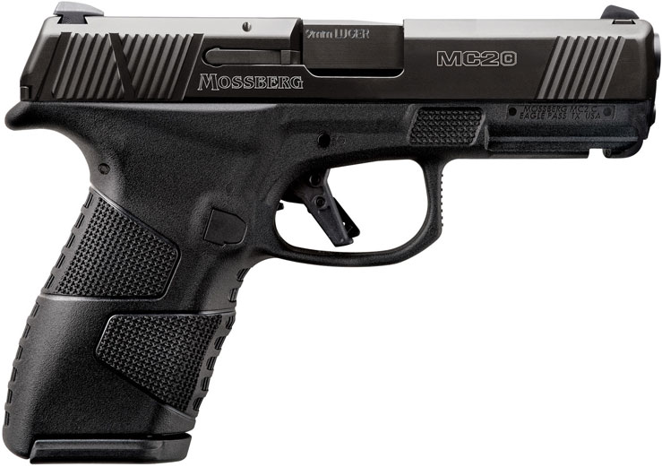 Mossberg 89012 MC2c Pistol, 9mm, 3.9", Black, 15 Rd