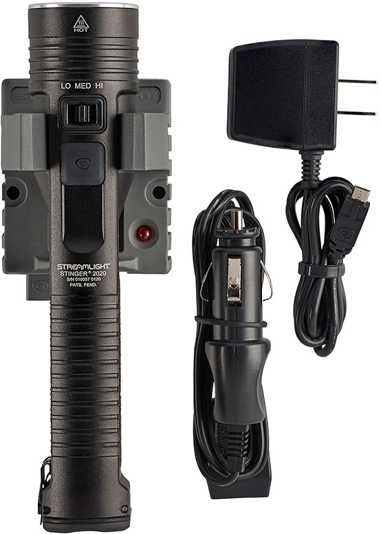 Streamlight 78101 Stinger 2020 LED Flashlight, 2000 Lumens, Black