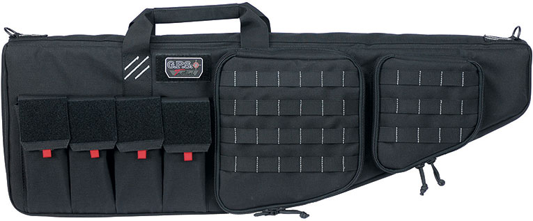 G-Outdoor 36 in Tactical Rifle Case, Nylon, Black (GPS-T35ARB)