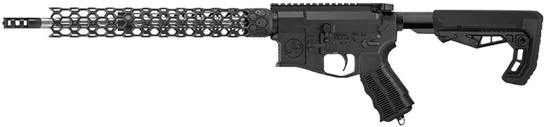 Unique-ARS Ultra-Light Rifle HEXRIFLE, 5.56mm NATO, 16", Collapsible Stock, Black Finish, 30 Rds