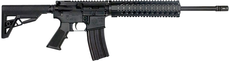 Diamondback DB15 Semi-Auto Rifle DB15CCBV2, 5.56 NATO, 16", 6-Position Black Stock, Black Hard Coat Anodized Finish, 30 Rds